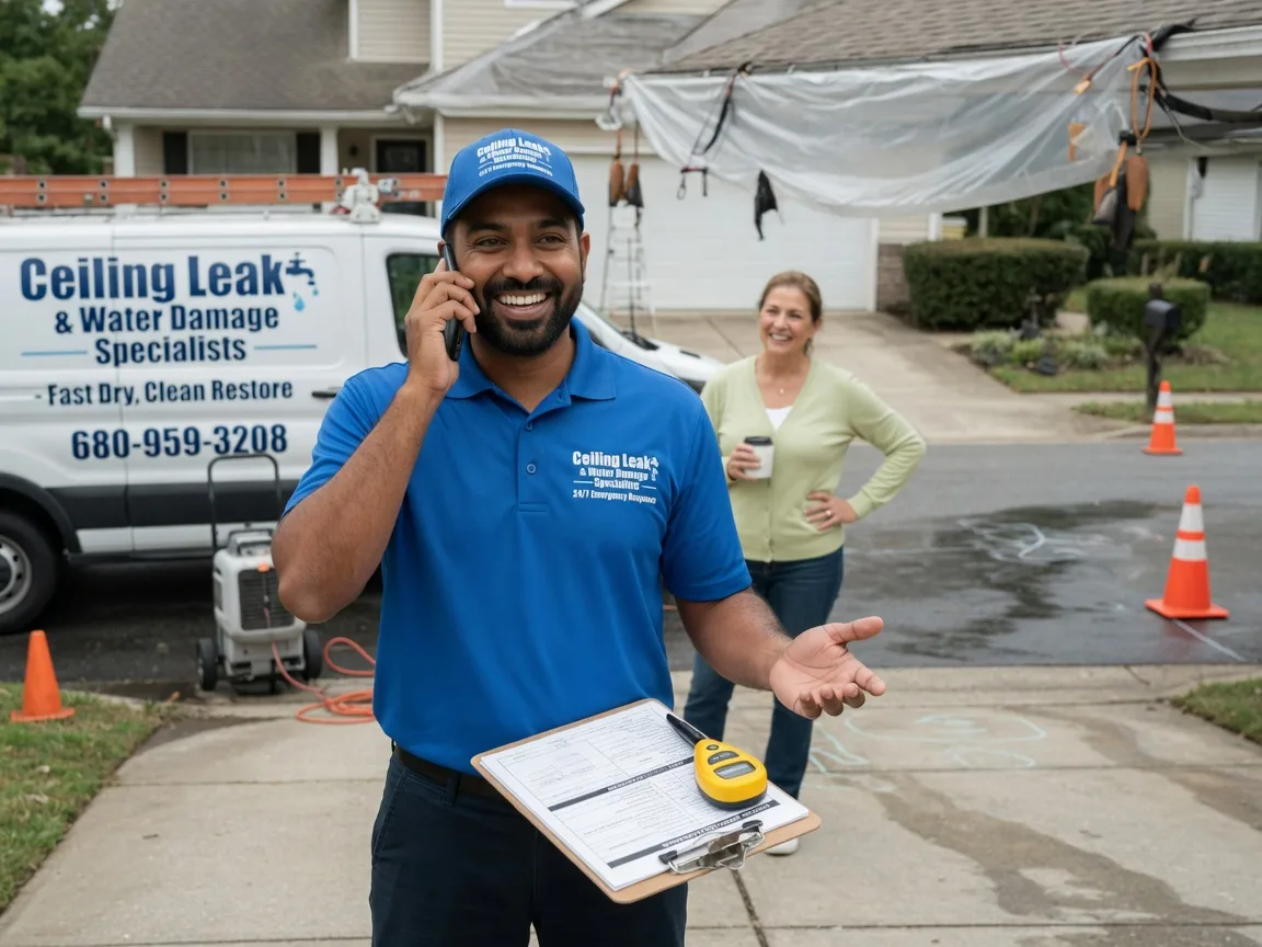 Ceiling Leak Cleanup Elma, NY FAQs